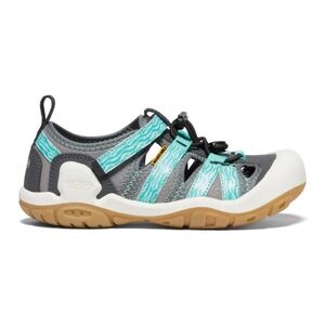 KEEN Kids' Aqua and Charcoal Outdoor Shoes size 9 kids
